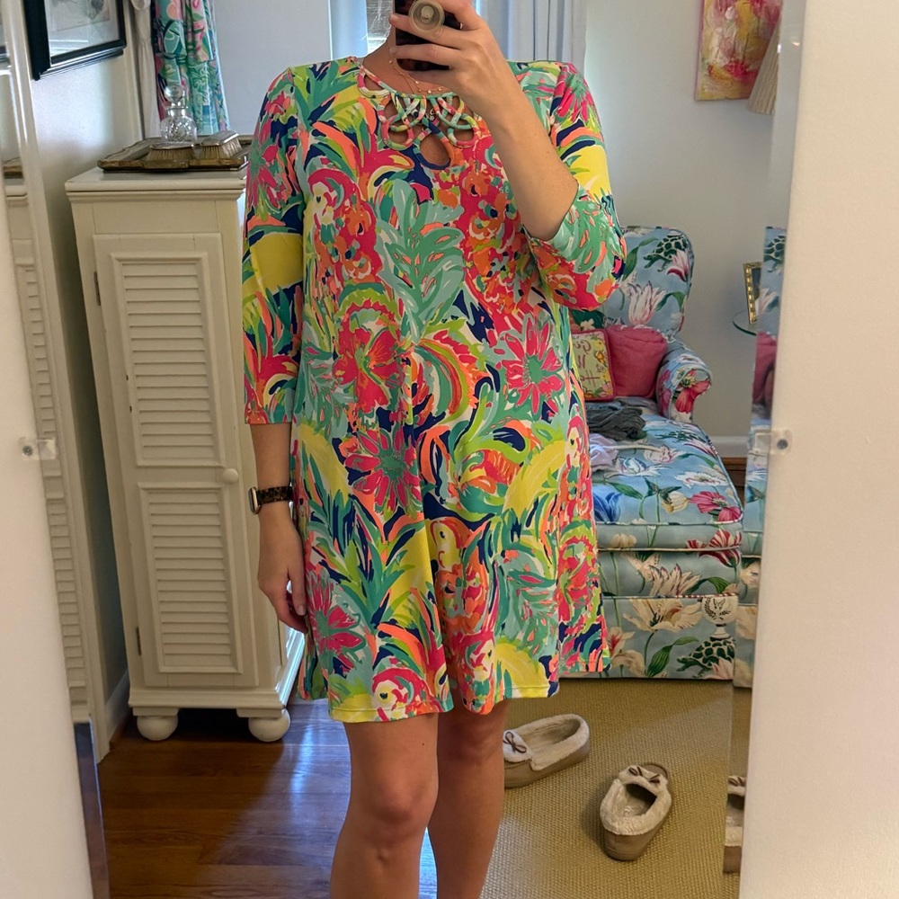 Lilly Pulitzer Multicolor Abstract Dress